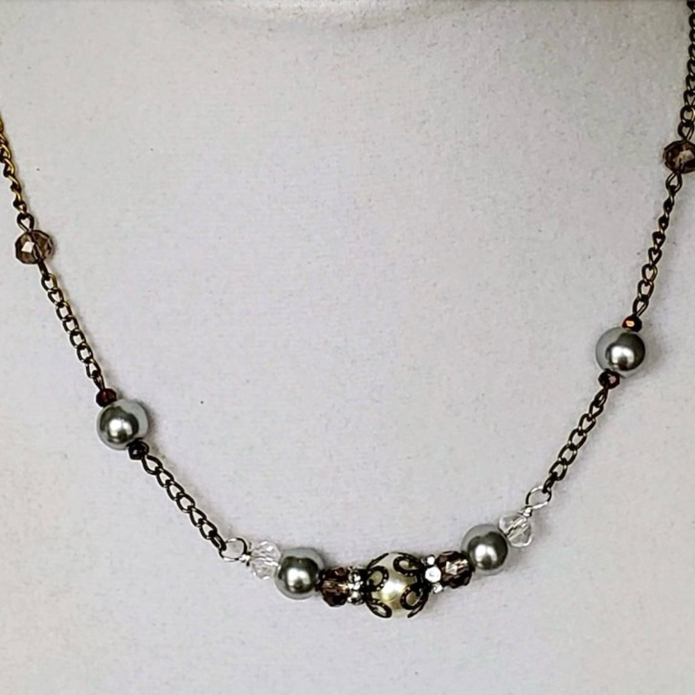 Victorian Lady's Pearl Necklace
